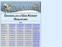 Tablet Screenshot of korkep.godiek.hu